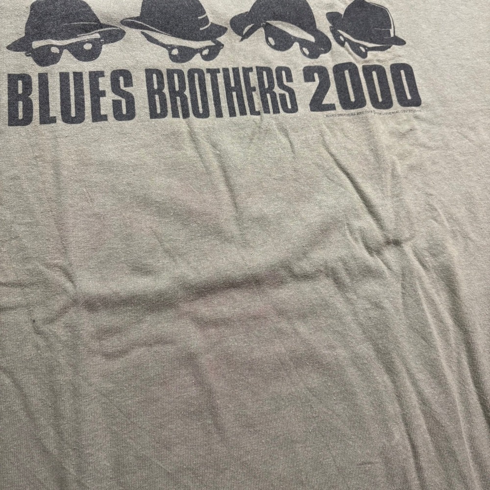 Vintage 1998 Blues Brothers Stanley DeSantis T-Shirt Mens XL Tan Movie Promo - Picture 4 of 10
